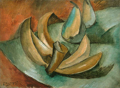 Five Bananas and Two Pears Georges Braque